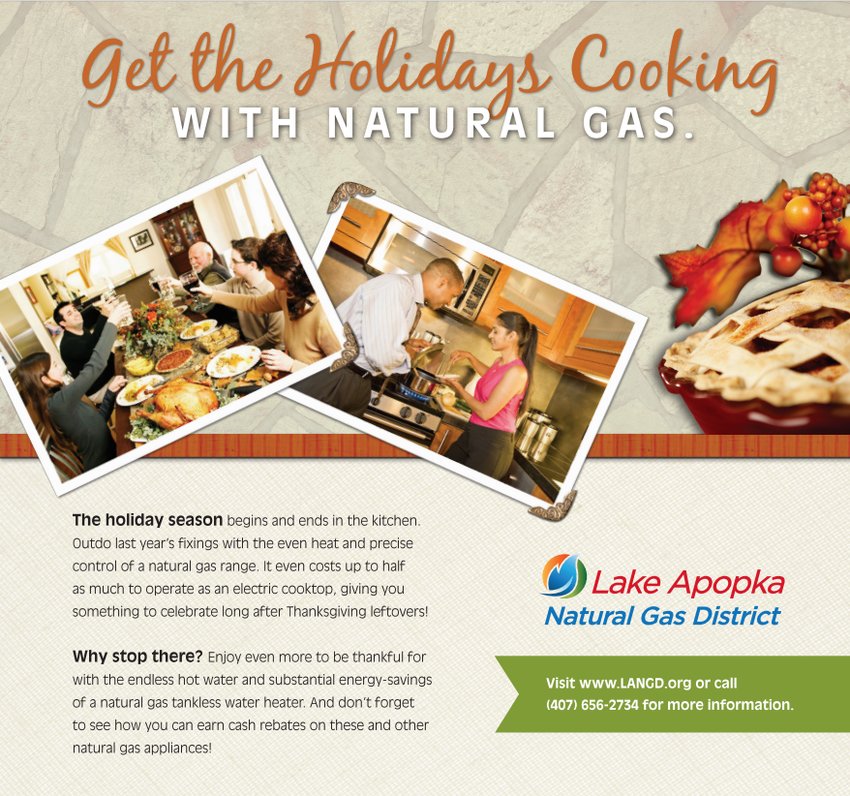 Master Your Holiday Recipes With Natural Gas Cooking The Apopka Voice